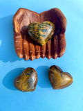 Tiger Eye Heart