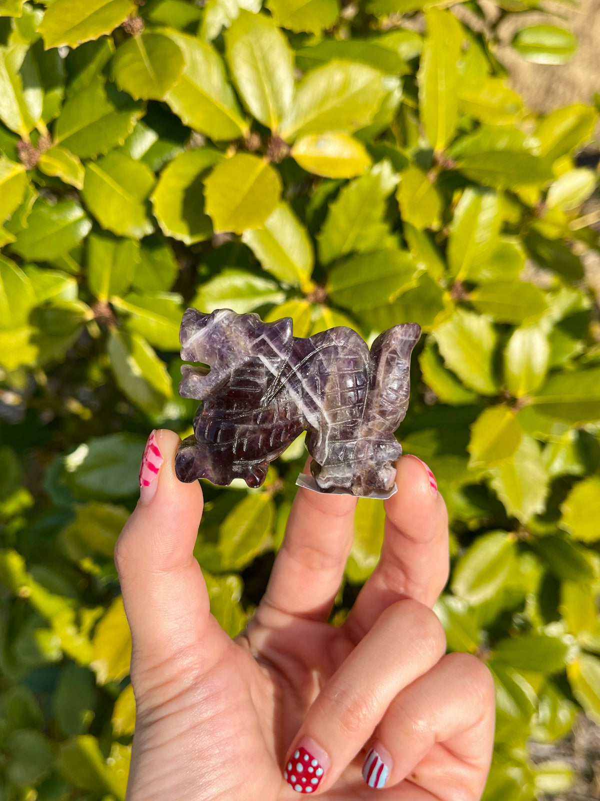 Carved Dragon Crystals