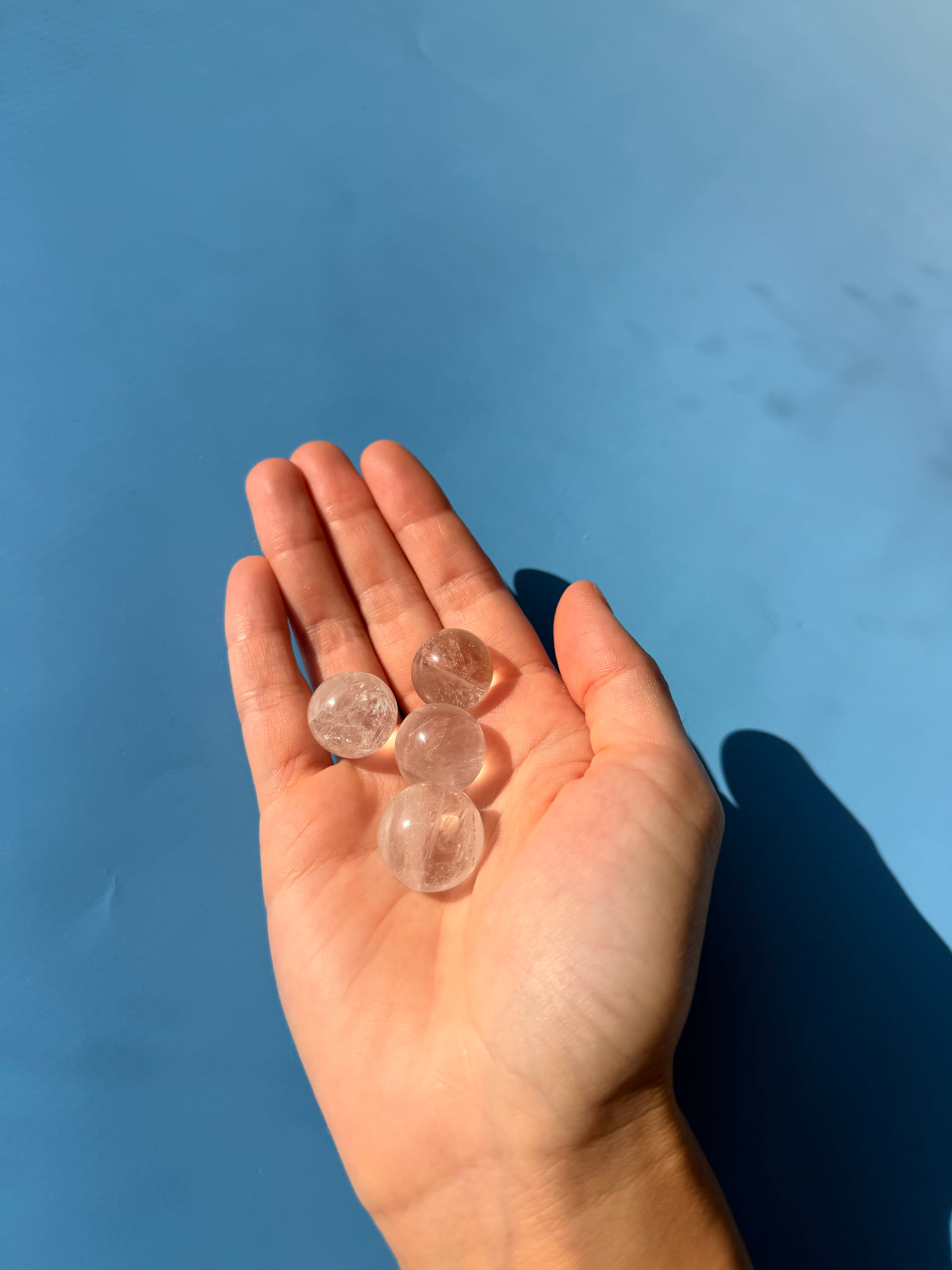 Mini Clear Quartz Spheres