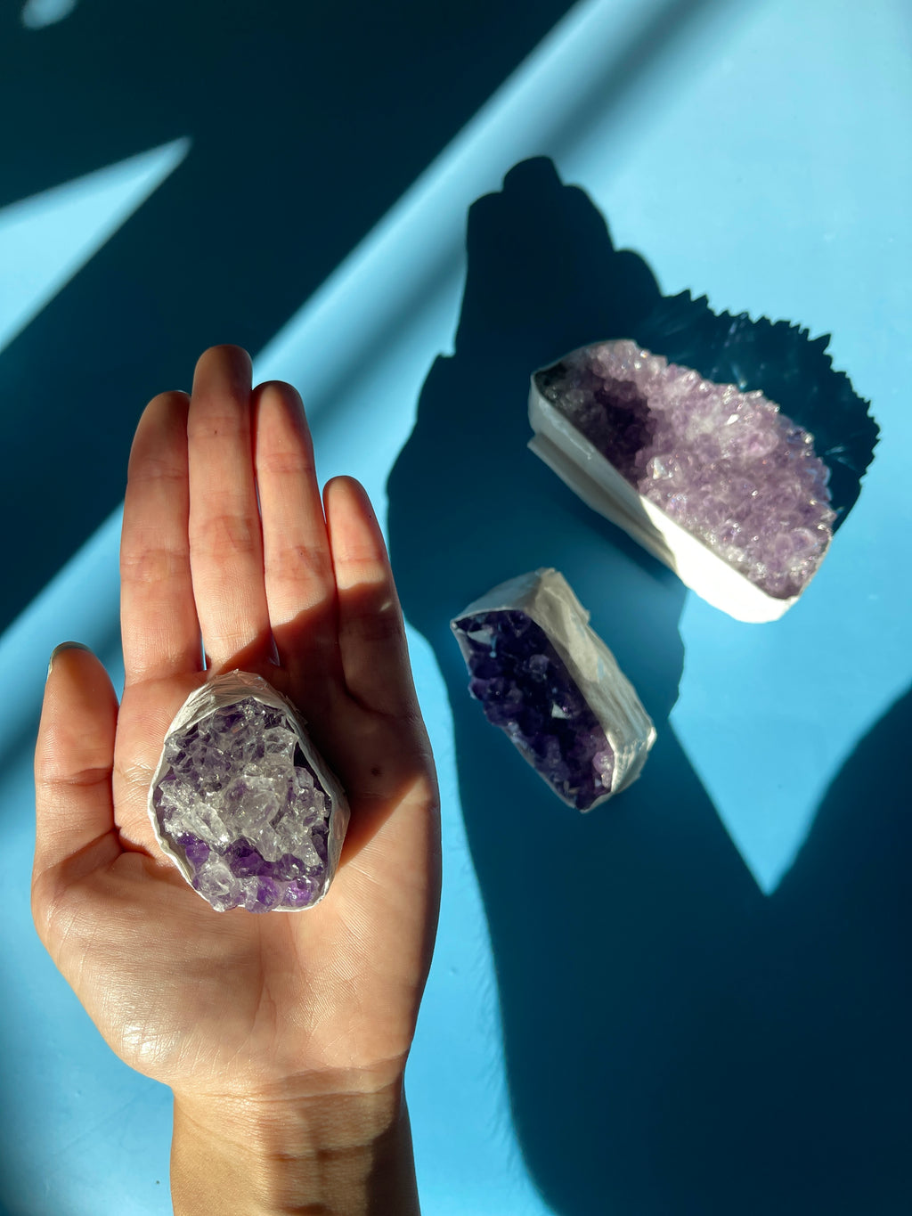 Raw Amethyst Clusters