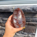 High Quality Hematoid Quartz with Rainbows Freeform