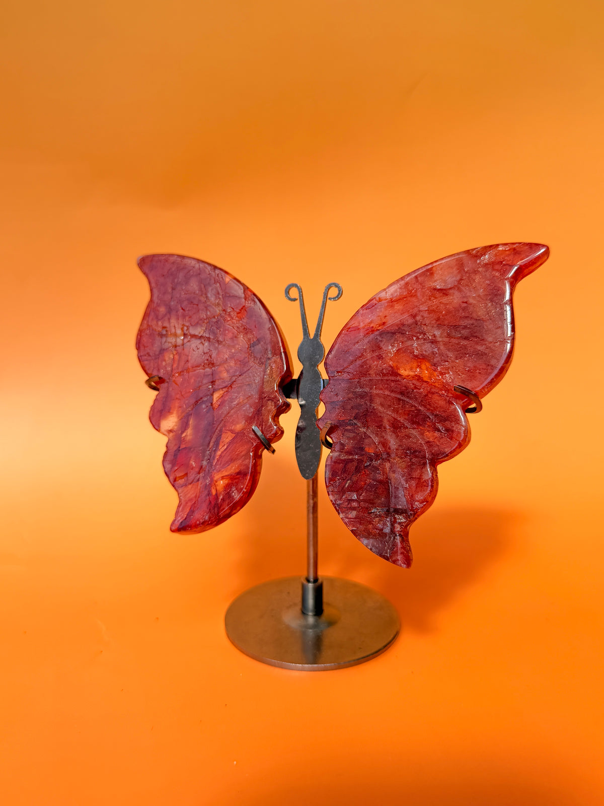 Hematoid Quartz Butterfly
