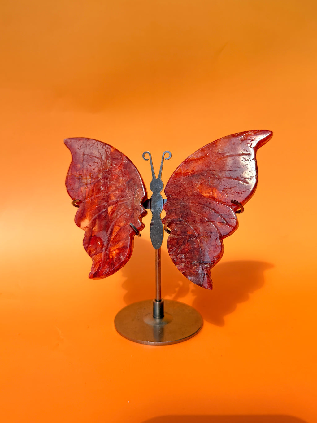 Hematoid Quartz Butterfly