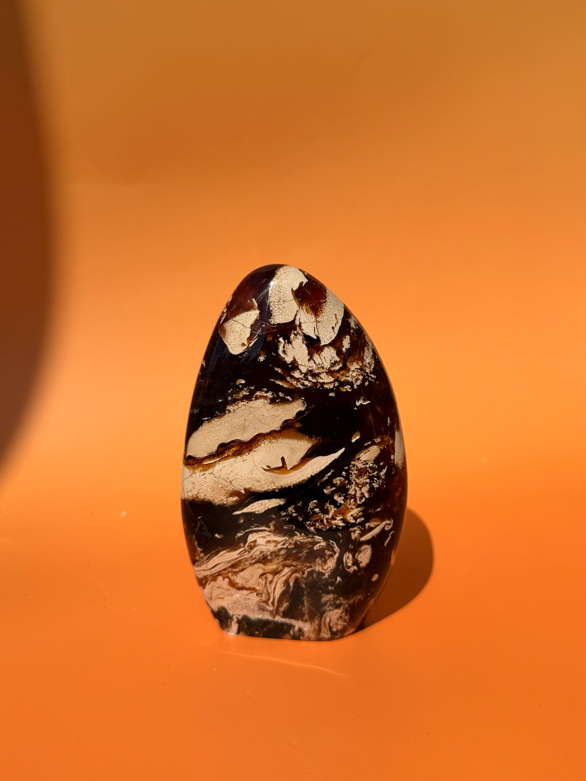 Indonesian Blue Amber Freeform