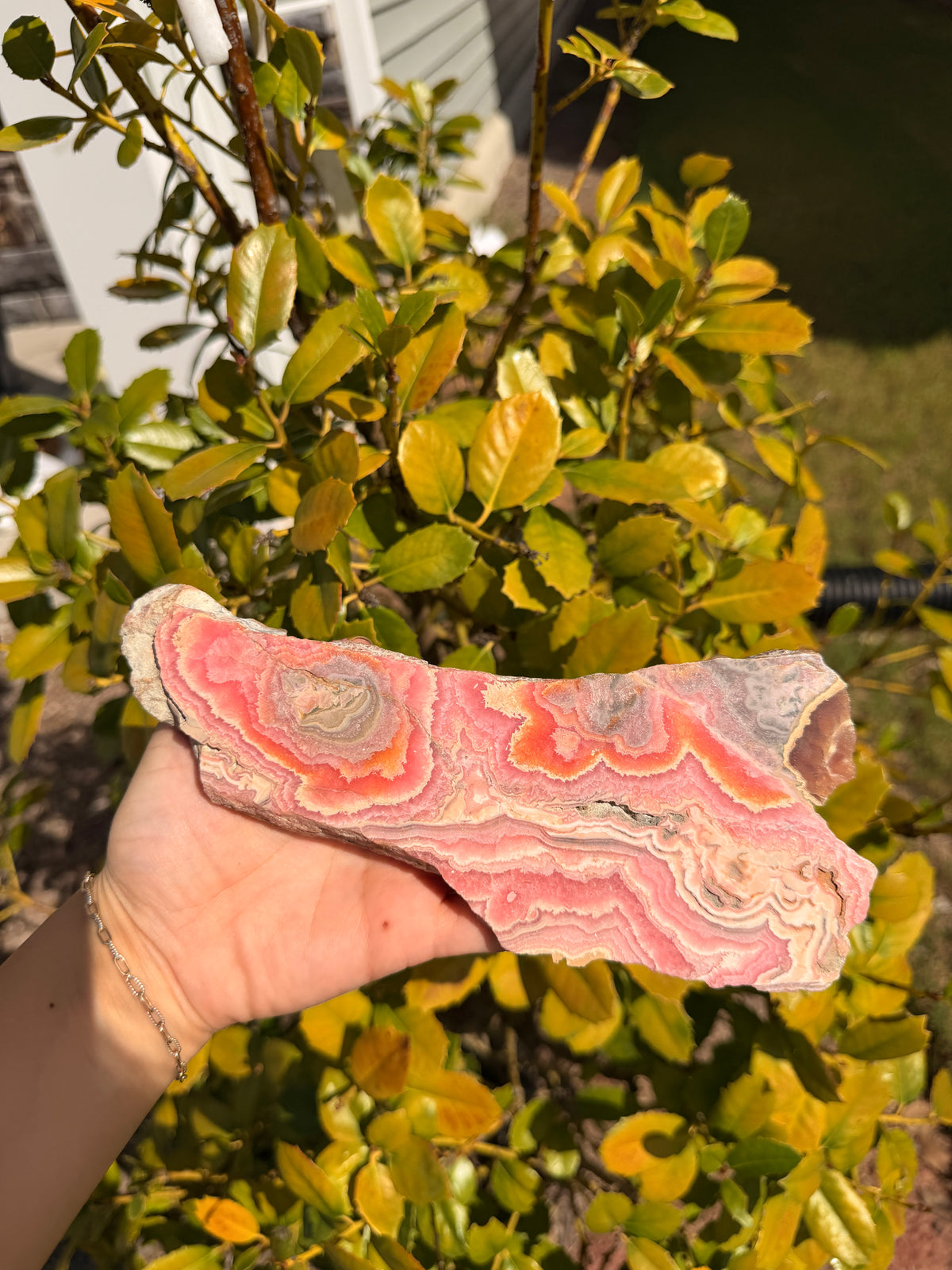 Rhodochrosite Slab