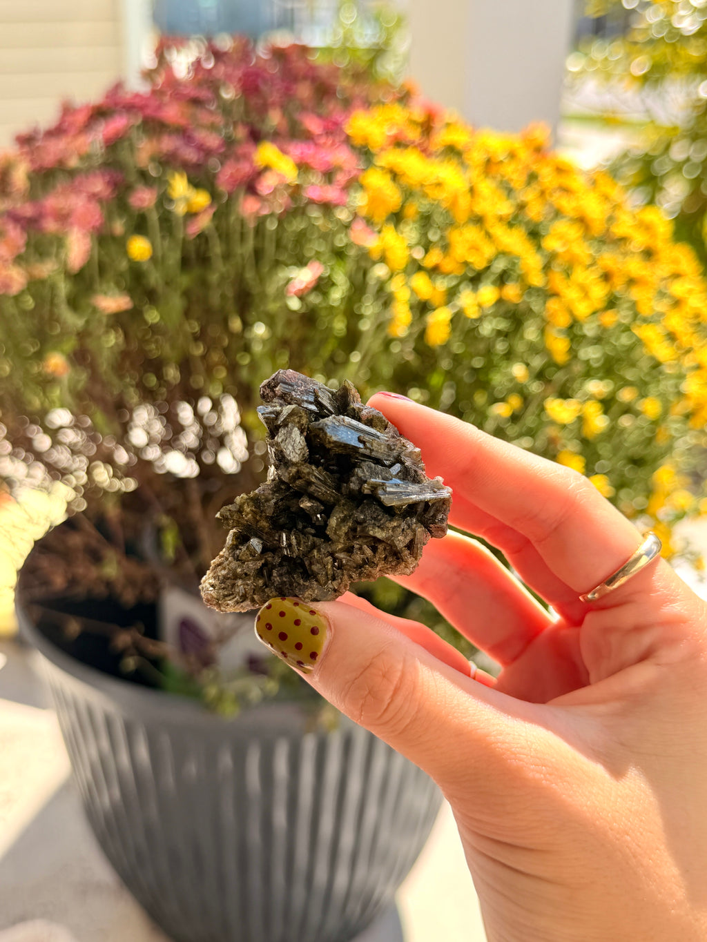 Raw Peruvian Epidote Specimen