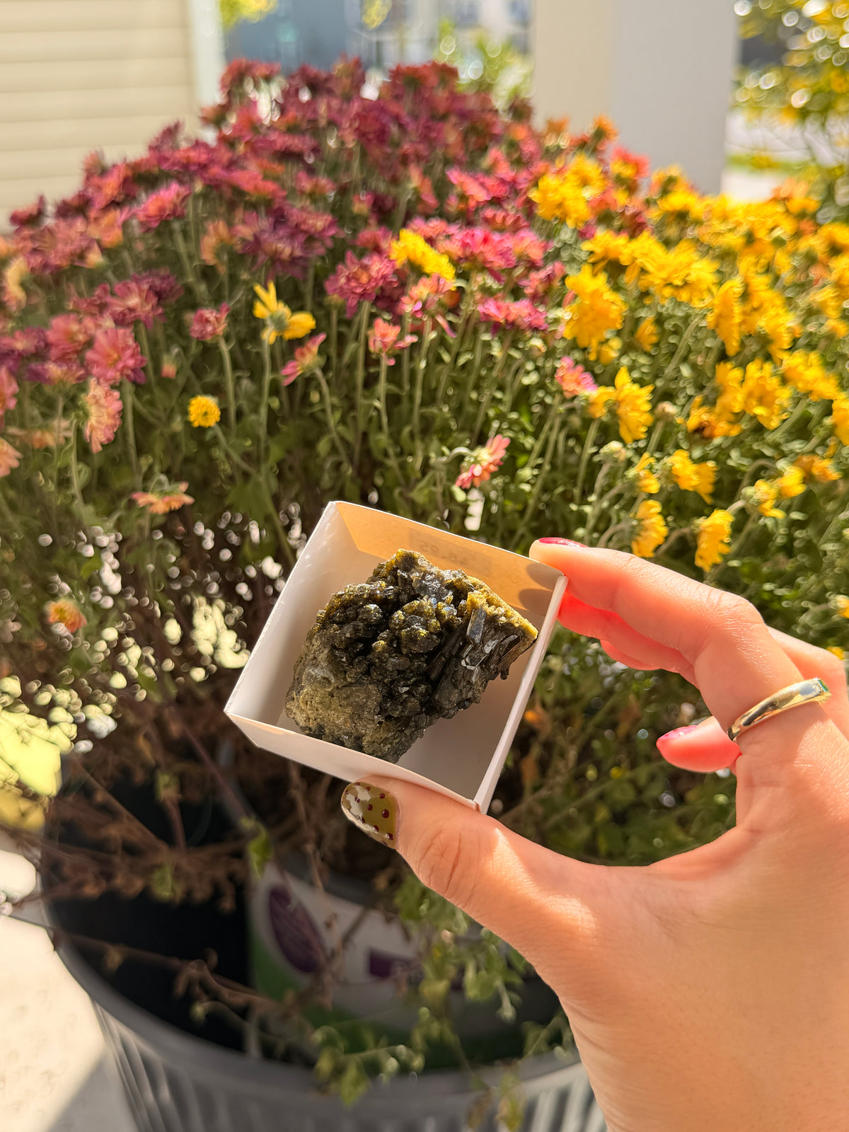 Raw Peruvian Epidote Specimen