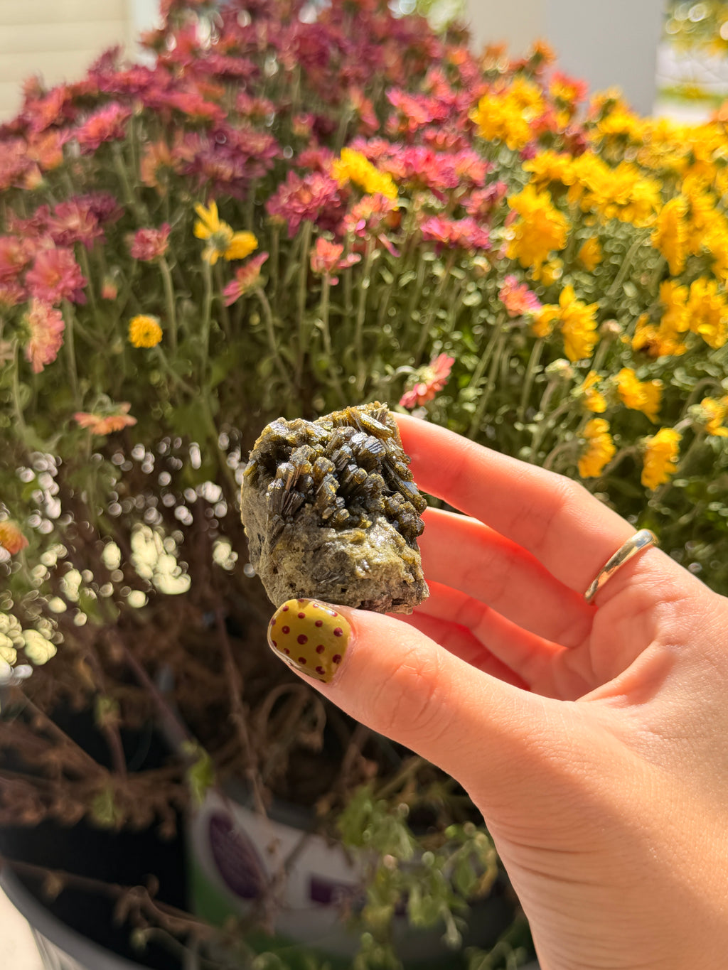 Raw Peruvian Epidote Specimen