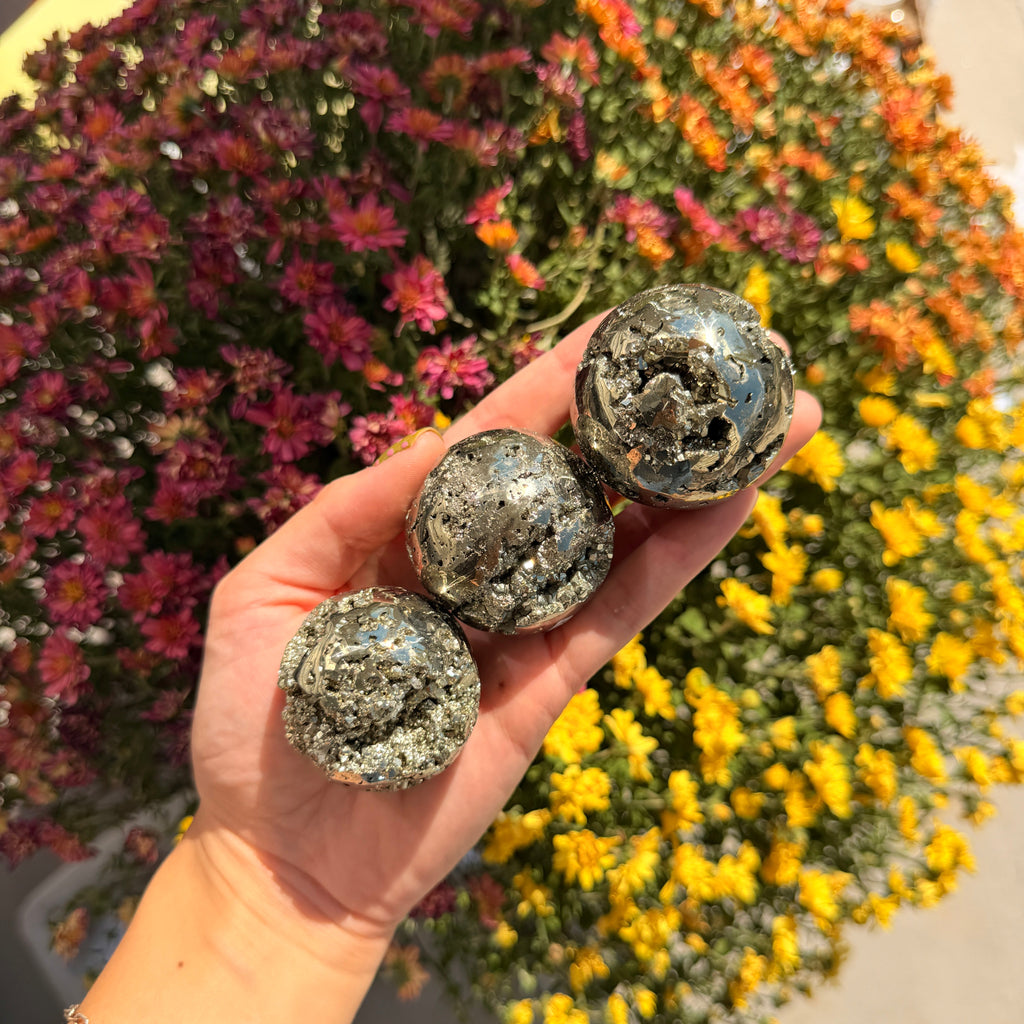 Peruvian Pyrite Spheres