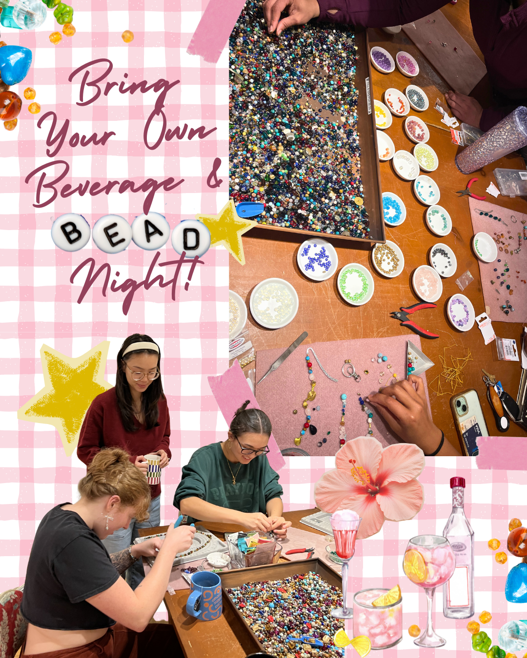 Bring Your Own Beverage & Bead Night