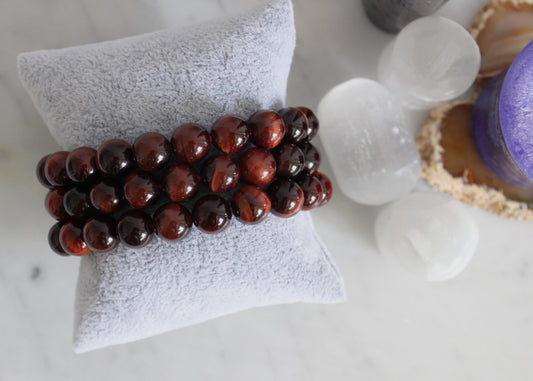 Red Tiger’s Eye Bracelet