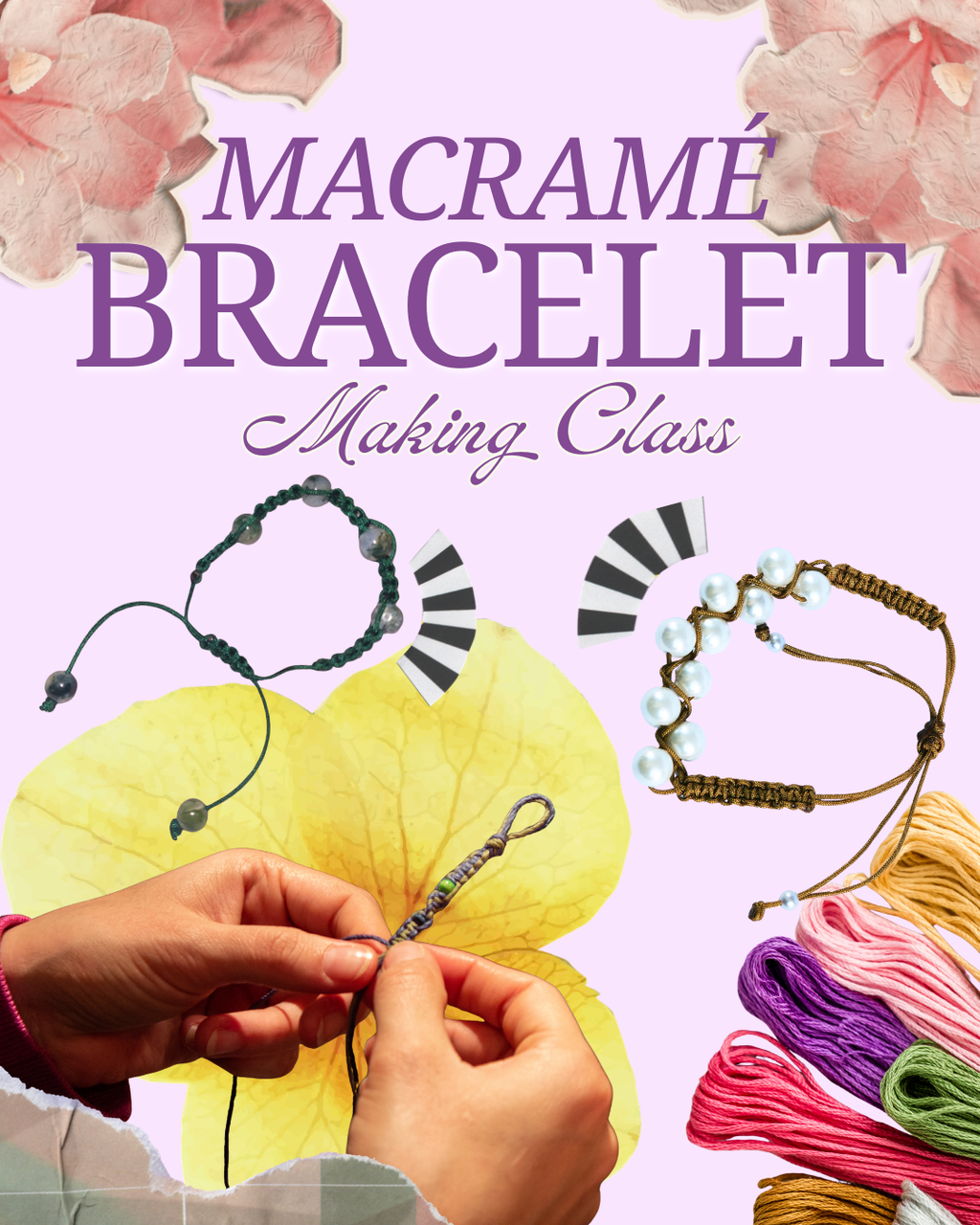 Macramé Bracelet Class
